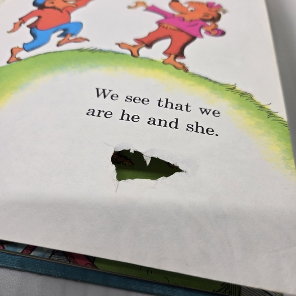 Berenstain Bears He Bear She Bear Vintage Children's Book - Picture 7 of 8